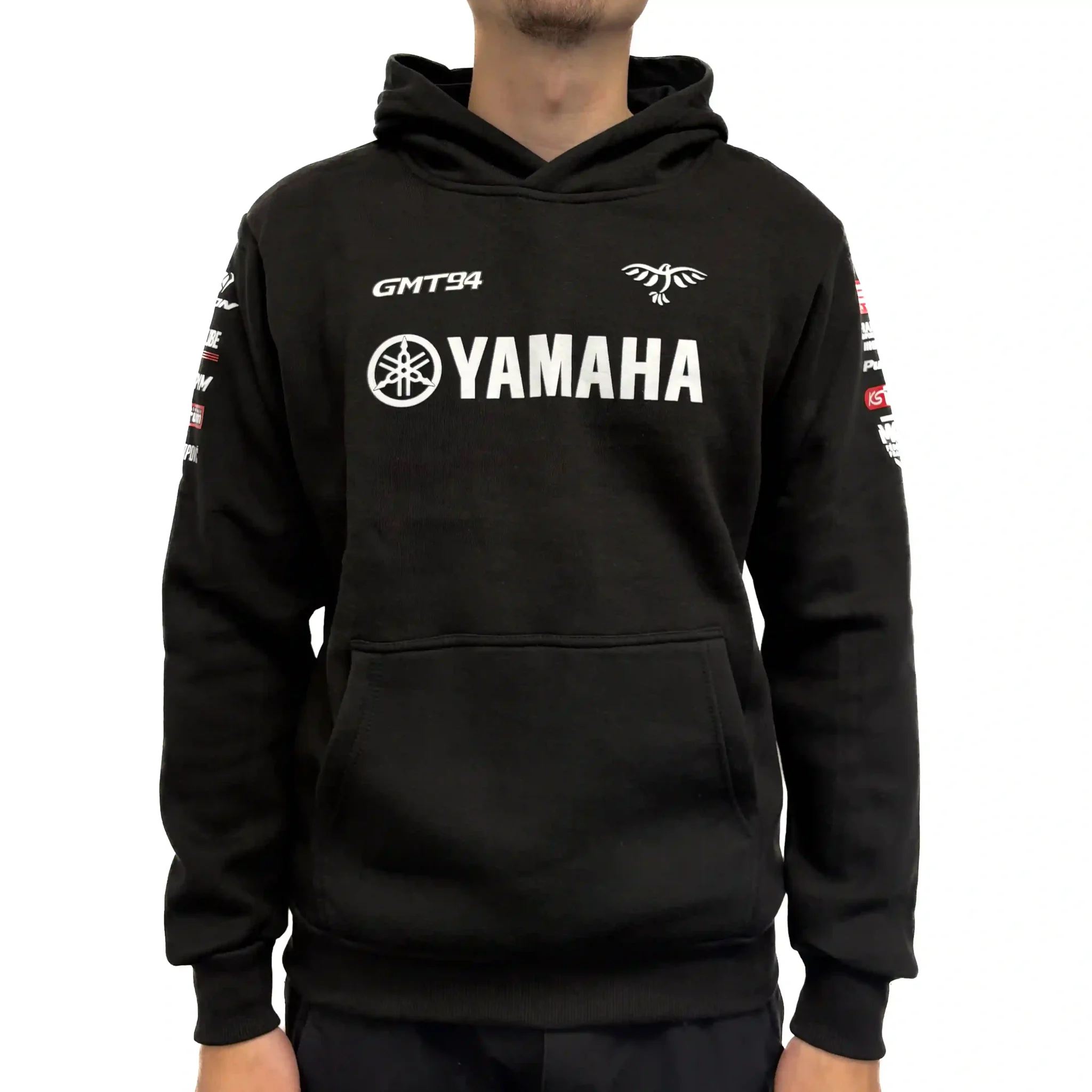 Sweat noir GMT94 Yamaha 2025-2026 - Boutique GMT94