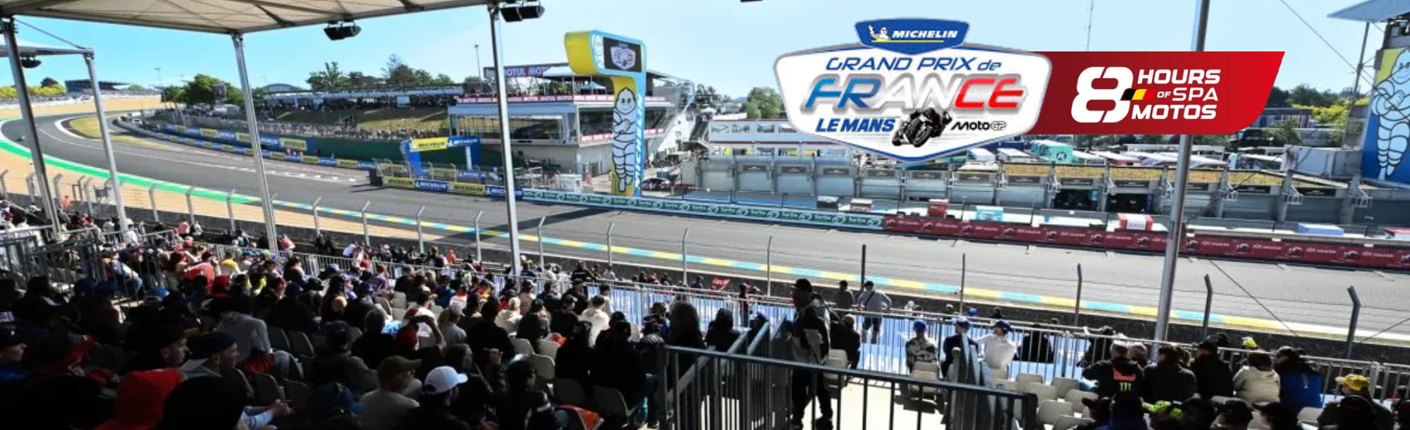 Accès exceptionnel à la ligne droite des stands lors du Michelin Grand Prix de France Moto 2026